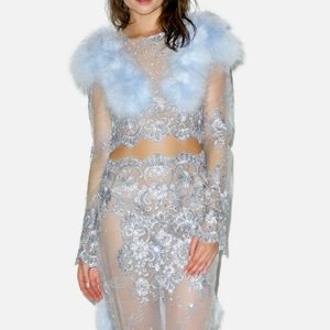 Dyspnea Bubblegum Crop Top